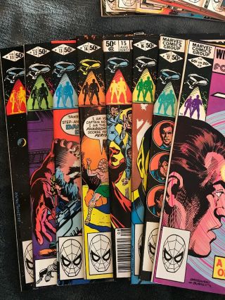 Vintage Star Trek The Motion Picture Comic Book Full Series 1 - 18 5