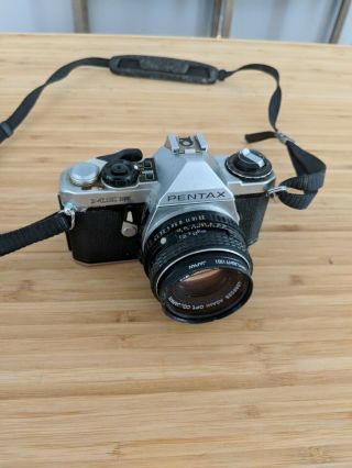 Vintage Pentax Me 35mm Camera From Estate