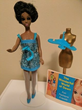 Vintage Dawn Doll Topper Dale in Gala Go Go Fashion Outfit Complete 2