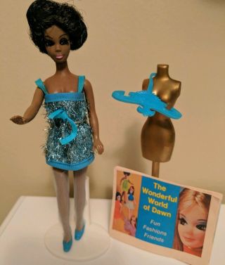 Vintage Dawn Doll Topper Dale in Gala Go Go Fashion Outfit Complete 5