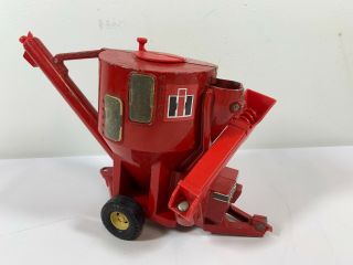 Vintage Ertl International Harvester Ih Feed Grinder Die - Cast Metal Toy B4