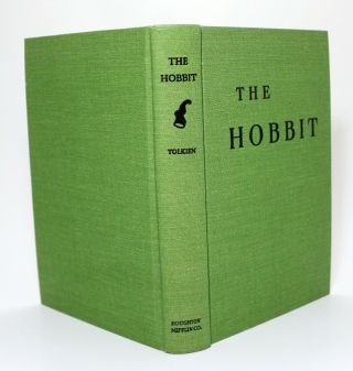 The Hobbit J R Tolkien Houghton Mifflin 1966 Vtg Or There and Back Again HBDJ 3