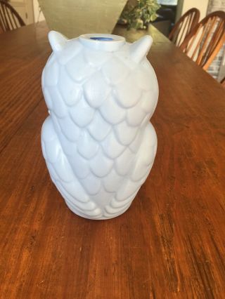 VINTAGE Blue OWL REPLACEMENT Blow Mold Party String Light Patio Camper RV 2