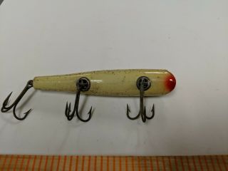 Vintage Unknown Prototype Darter Fishing Lure Florida Shur Strike Creek Chub 6