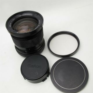 Vtg Vivitar 28m F/2.  5 Camera Lens For Canon Fd Mount Japan Made