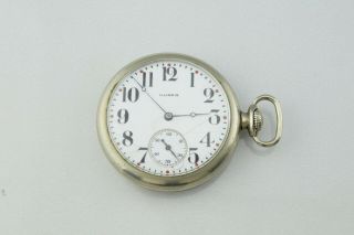 1902 Illinois Watch Co Tarentum Pa 16s 17j Grade 175 Open Face Pocket Watch