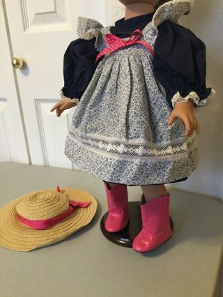 Fits 18 " American Girl My Life As Our Generation Doll Clothes - Pink Boots Hat