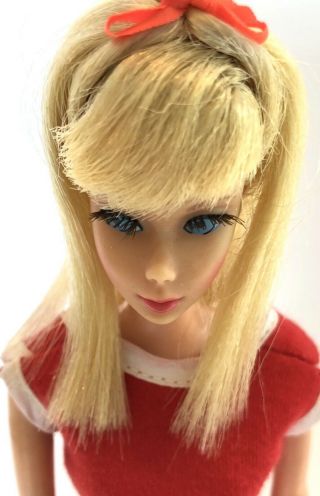 Vintage Mod 1968 Light Blonde Twist N Turn TNT Barbie Japan 7