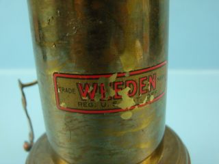 Vtg Antique Early Weeden Brass & Metal Tin Steam Punk Boiler Toy Display USA 8