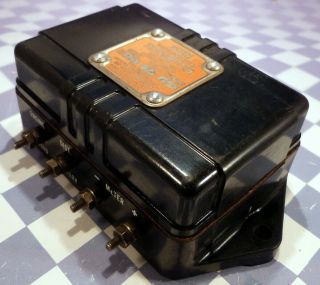 Vintage Sun Tachometer Transmitter Eb - 2,  6 Volts,  6 Cylinder