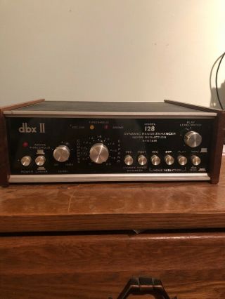 Vintage Dbx Ii Dynamic Range Enhancer Noise Reduction Model 128