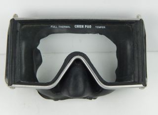 Vintage Chien Pao Full Thermal Scuba Diving Tempered Glass Mask / Goggles Fair