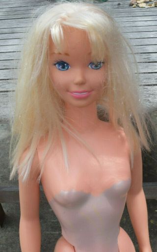 Vintage 1992 Life Size Barbie Doll 36 " Blonde Large Big 90s 3 