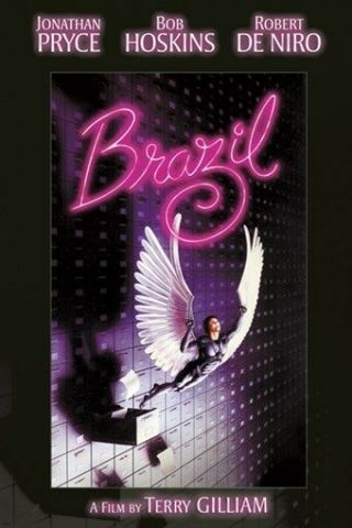 Vintage Movie Poster Brazil Terry Gillam Robert De Niro Rare Hot 24x36