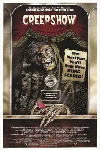 Creepshow Vintage Movie Poster Steven King Cult Fantasy Collectors 24x36