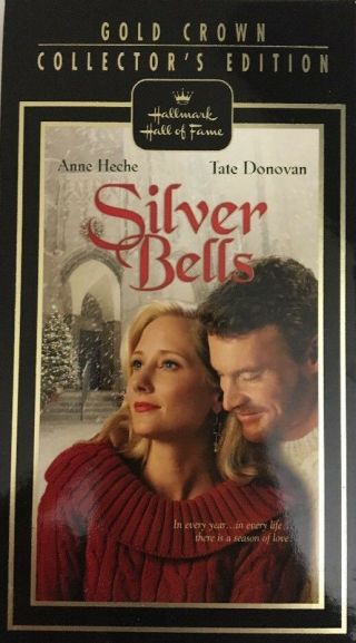 Silver Bells (vhs 2005anne Heche - - Rare Vintage Collectible - Ships N 24 Hrs