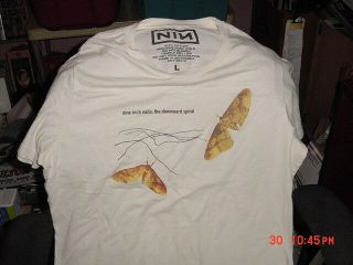 Vintage Nine Inch Nails/nin T - Shirt Downward Spiral - Size Large