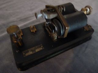 Vintage J H BUNNELL & Co.  Morse code relay 150 ohms 2