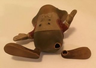 VINTAGE 1948 REMPEL FROGGY THE GREMLIN ED MCCONNELL RUBBER FROG SQUEAKY TOY RARE 5