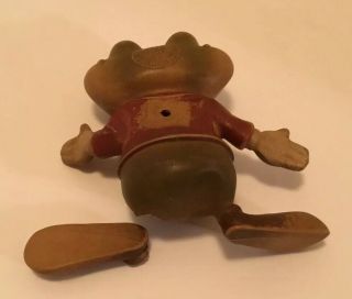VINTAGE 1948 REMPEL FROGGY THE GREMLIN ED MCCONNELL RUBBER FROG SQUEAKY TOY RARE 6