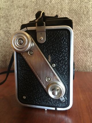 Vintage KODAK DUAFLEX III FLASH OUTFIT Camera,  Flash Attachment & Box - 6