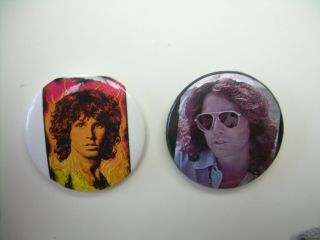 Vintage Jim Morrison Of The Doors Buttons