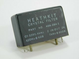 Heathkit 404 - 284 - 1 400hz Crystal Filter For Vintage Sb Ham Radio Equipment