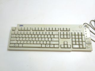 Vintage Ibm Ps2 Keyboard Model Kb - 7993 Made In Thailand From 1998