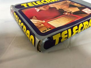 Vintage Etch - A - Sketch Telecran French Edition 60 ' s Rare Boxed 3