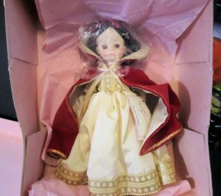 Vintage Madame Alexander Disney " Snow White " Doll 155 14 " Box & Tags