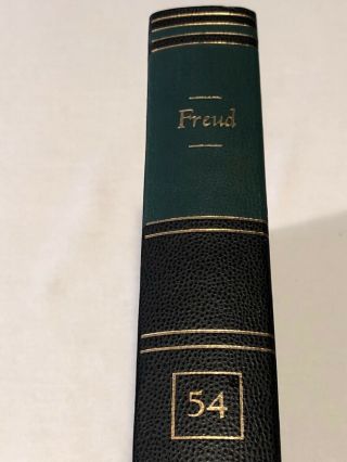 Vtg 1952 Britannica Great Books Of The Western World Sigmund Freud Volume 54 PO 3