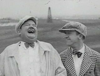 VINTAGE LAUREL & HARDY 16mm FILM ' SHOULD MARRIED MEN GO HOME? ' 20 MIN.  1928 3