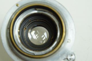 Leitz Elmar f=5cm 1:3,  5 (3.  5/50,  50mm) Lens Optics Leica L39 / M39 Screw Mount 6
