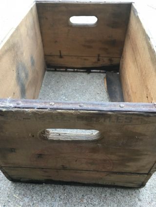 VINTAGE Peter Hand Brewery Chicago BEER WOODEN CRATE - RARE One Of A Kind 5