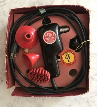 Vintage Hand - E Wahl Clipper Corp Electric Face Scalp Body Massager - Powers On