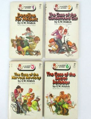 4x Choose Your Own Adventure Books 1 - 3 4 Paperback Mcgurk Mystery 1975 Vtg