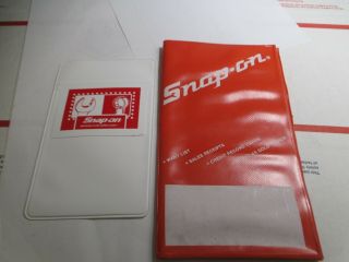 Vintage Snap On Tools Pocket Protector And Reciept Holder