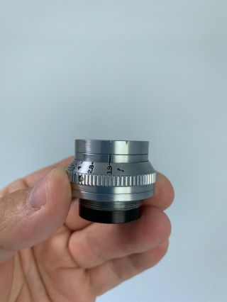 Wollensak 38mm f1.  9 Raptar Vintage Camera Lens Cell Angenieux 2