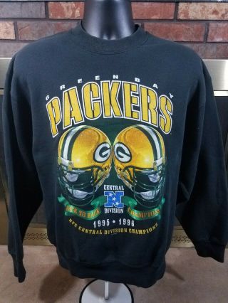 Vintage Green Bay Packers Nfl Football Crewneck Sweatshirt Men 