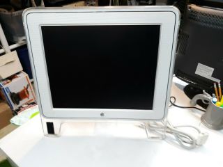 Apple Monitor M7649 17 Inch Studio Display Flat LCD Vintage White Clear 2