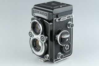 Rollei Rolleiflex 3.  5F TLR Film Camera White Face,  75mm F/3.  5 Lens 14455E5 2