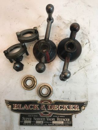 Vintage Black & Decker Valve Grinding Machine,  Handles Nuts Brackets