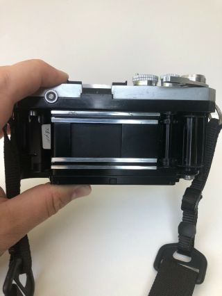 Vintage NIKON F camera.  Low Serial No.  NIKKOR Q Lens 9