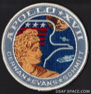 Apollo 17 Lion Brothers Vintage Nasa Hallmarked Cloth Back Space Patch