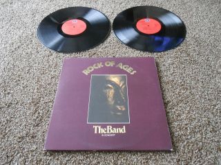 Vintage Vinyl Lp / Record Albums - The Band - Rock Of Ages - Rare