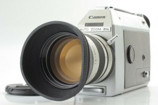 Exc,  4 ☆ Canon Auto Zoom 814 Electronic 8 Movie Film From Japan