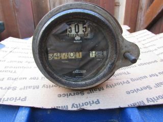 Vintage Stewart Warner Speedometer Gauge Speed Parts Antique Early Ford Rat Rod