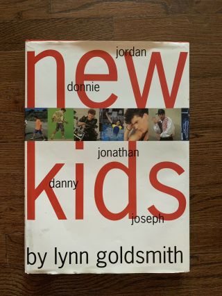 Vintage Kids On The Block " Kids " Book By Lynn Goldsmith