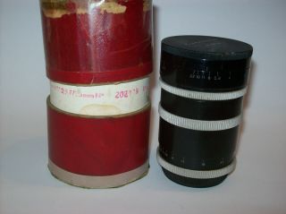 VERY RARE P.  ANGENIEUX 2.  5/35 FUNCTIONAL 35MM 2.  5 M39 LEICA MOUNT MADE WIDE LENS 11