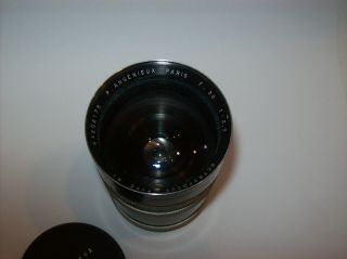 VERY RARE P.  ANGENIEUX 2.  5/35 FUNCTIONAL 35MM 2.  5 M39 LEICA MOUNT MADE WIDE LENS 3